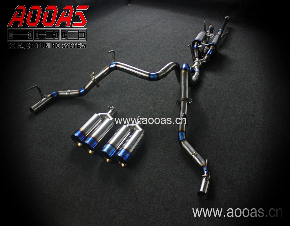 Toyota Tundra In the Middle of the Paragraph Bilateral Four Out Titanium Alloy With Valves Product   Pictures